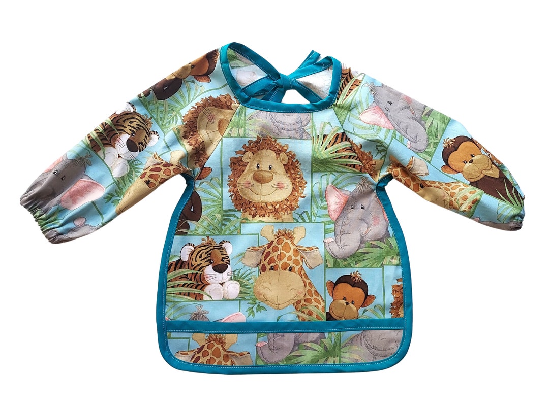 Bib Protector Clothing Bibs ,baby , Kids Long Sleeve Bib, Toddler Bib