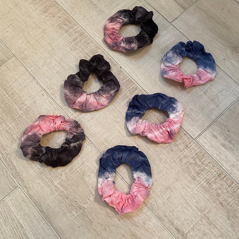 Tie Die Scrunchies