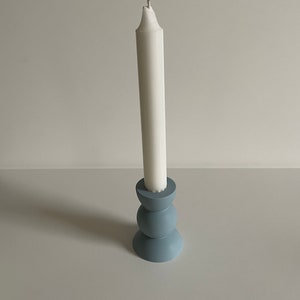 Candlestick uni Bubble candlestick Candle holder stick candle Candlestick monochrome image 2