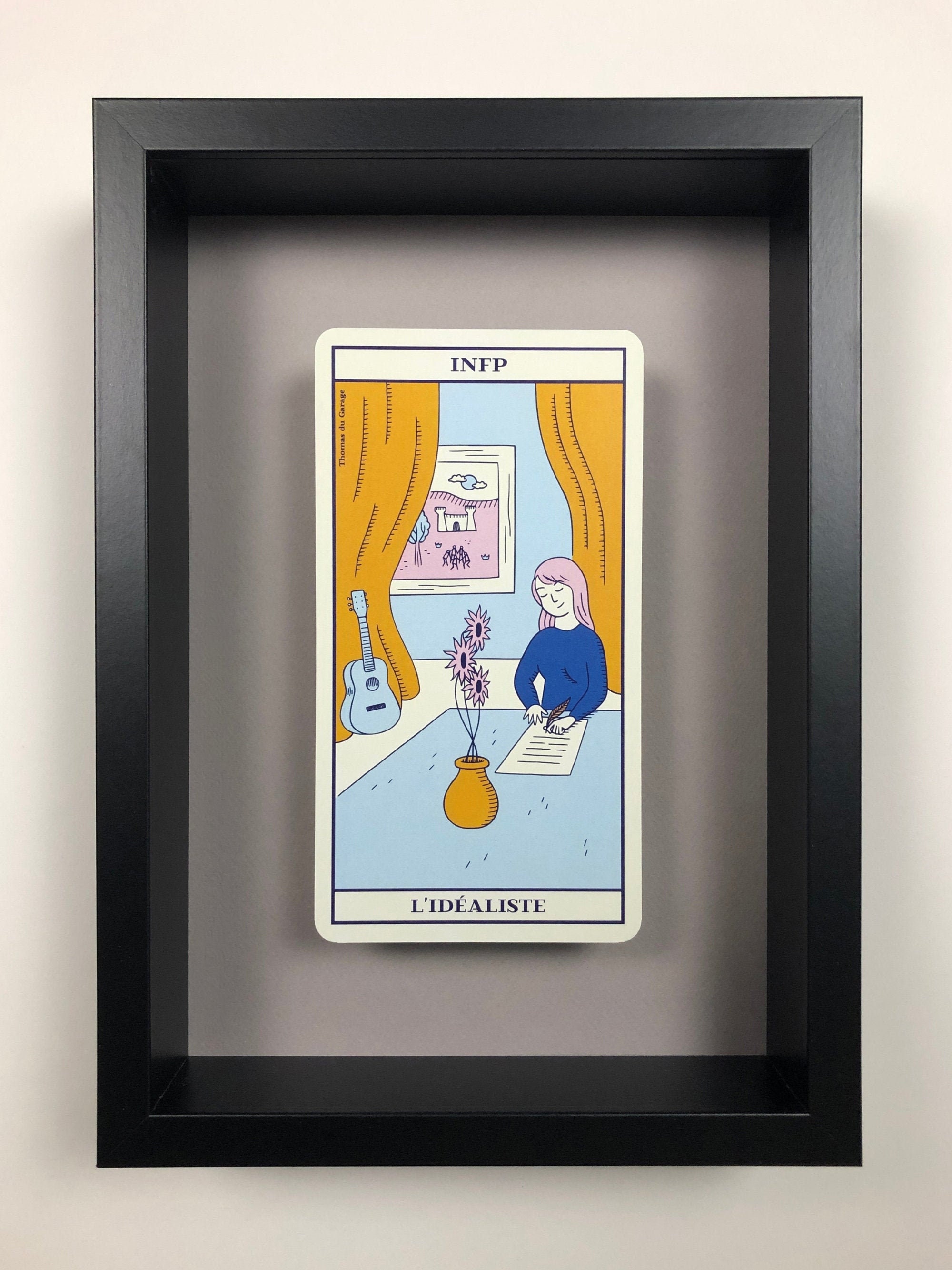 Grande Carte Infp Encadrée