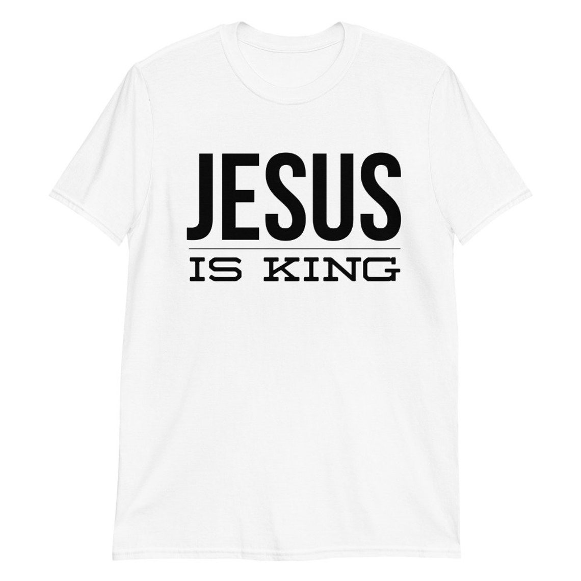 Jesus Is King Shirt Unisex Mens Womens Inspired Etsy
