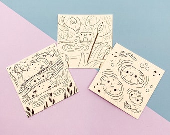 Mini Unique Environment | Cute Artwork - Signed Traditional Art