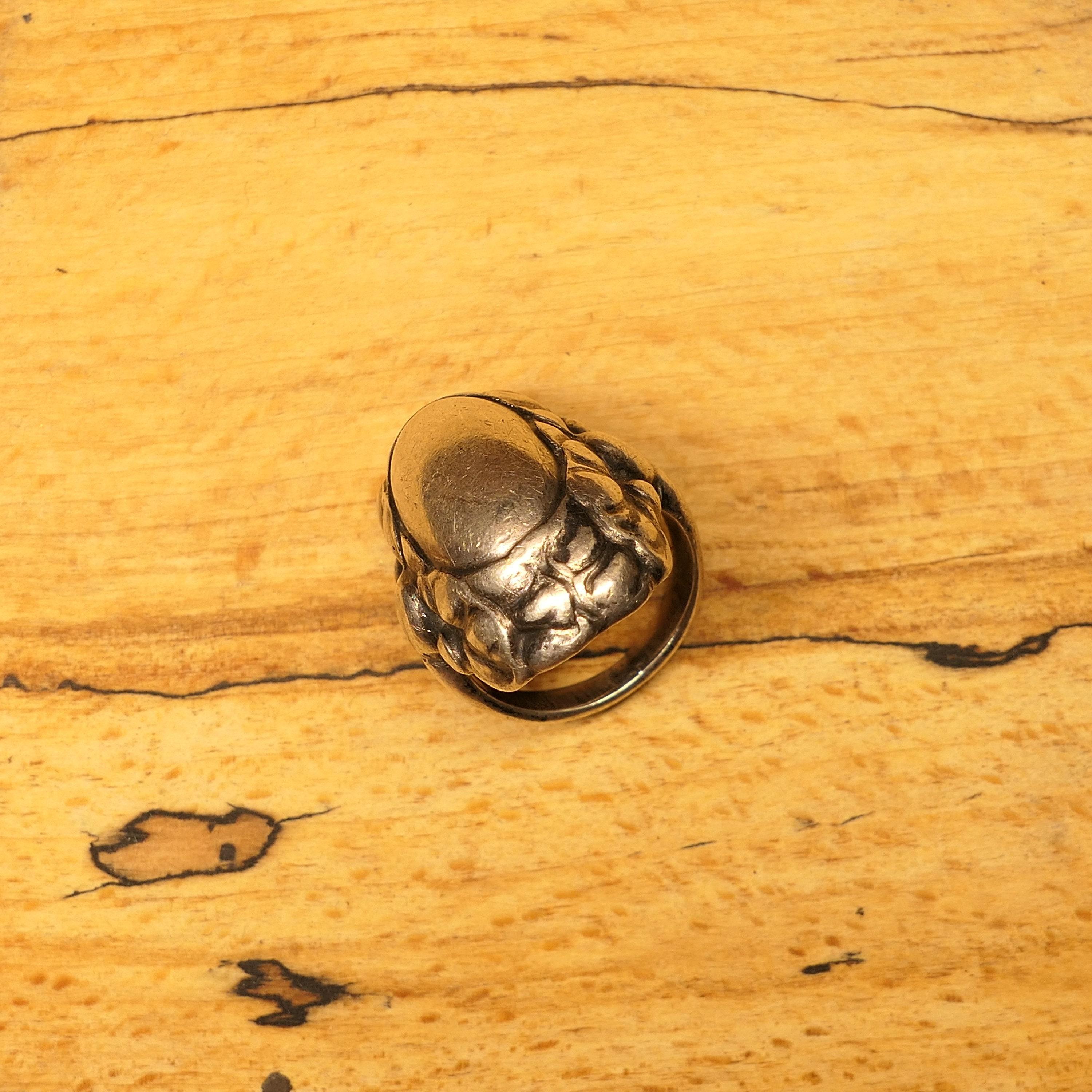 希少、1930 年代、ジョージ ジェンセン、リング 11、スターリング  