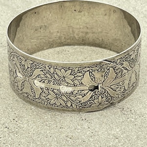 1940s Charles Horner verstellbare Armreif aus Sterling Silber