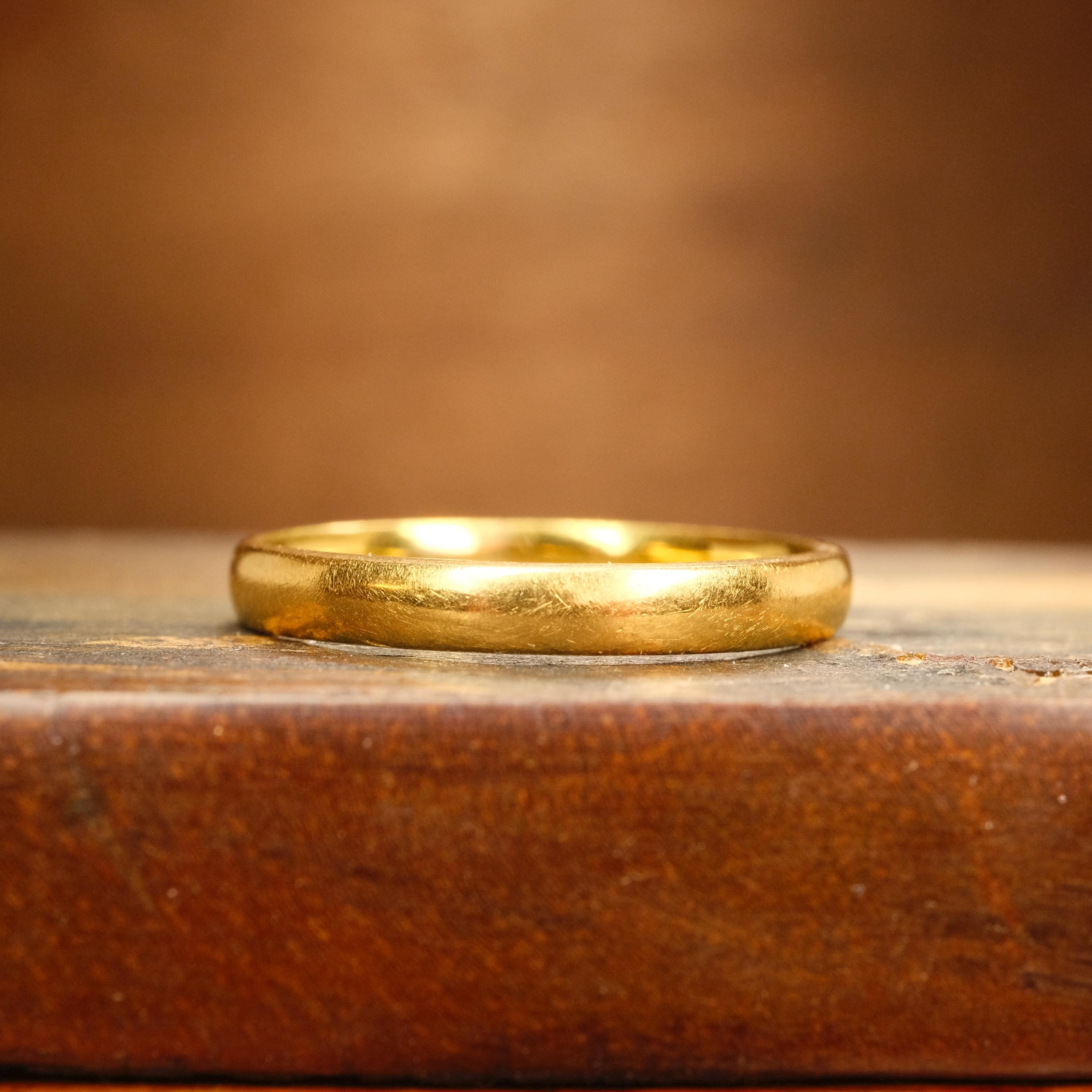 22k antique ring - Etsy 日本