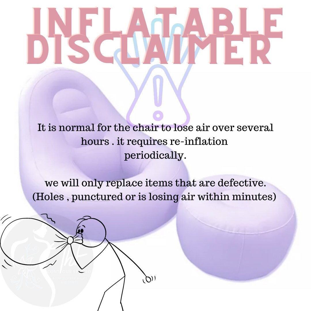 Bbl Sofa Chair With Ottoman Purpleready to Ship Etsy