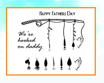 Download Hooked On Daddy Svg Etsy