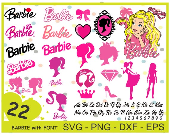 Barbie svg Barbie files for cricut Barbie vector Barbie | Etsy