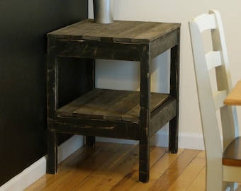 Large Rustic Farmhouse Side Table