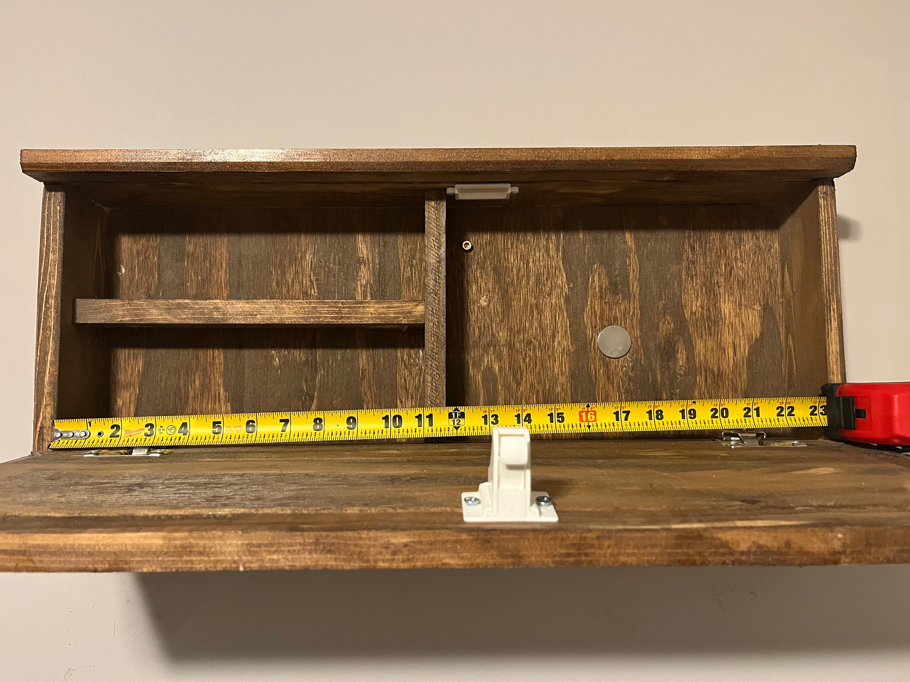 Hidden Key Compartment Hidden Compartment Coat Rack: Entry Key Holder With Self-locking System ...