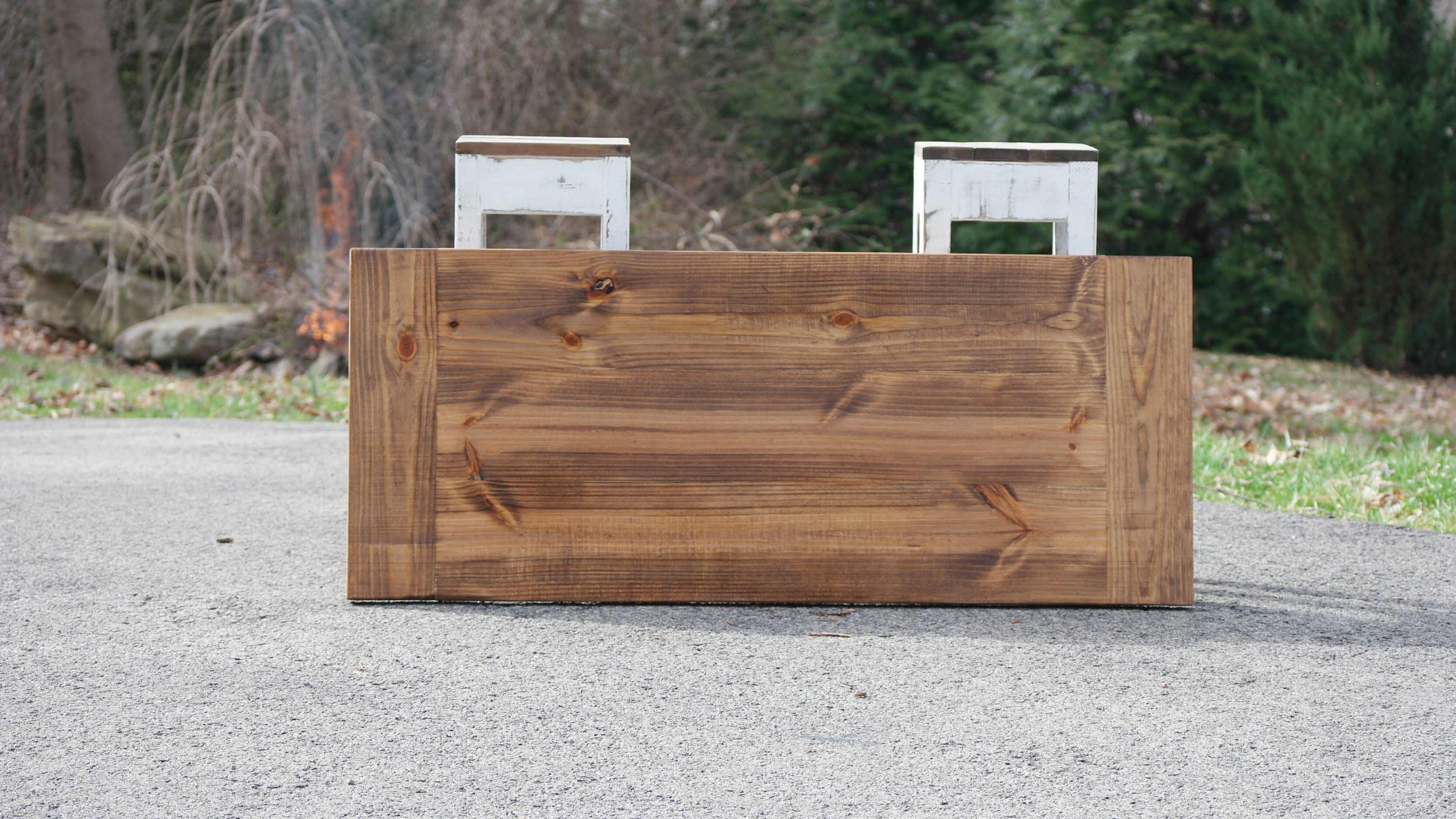 Rustic Farmhouse-Style Sturdy Table Top
