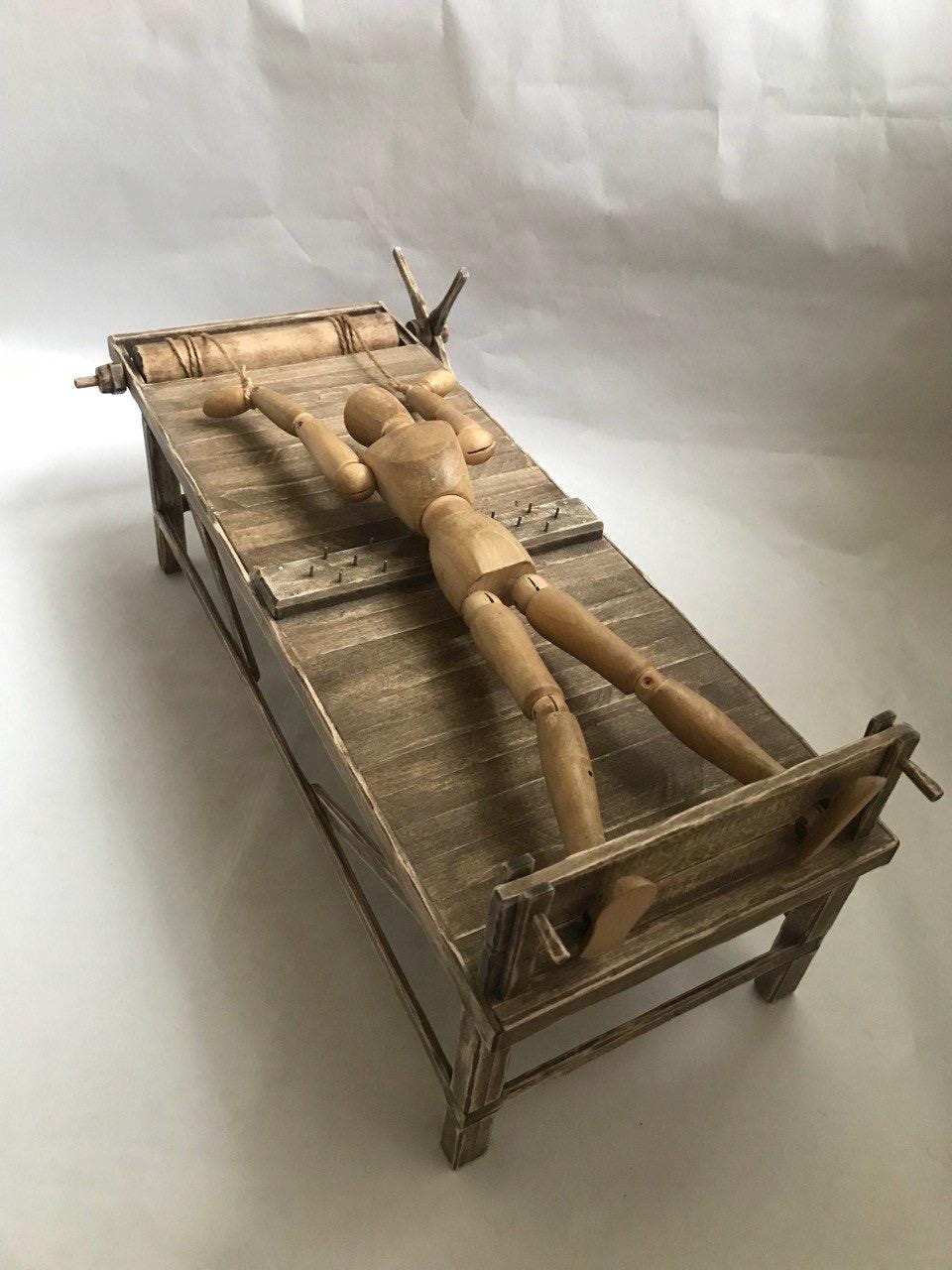 Human Rack Medieval Medieval Rack – 1:6 Scale Wooden Miniature Torture Device Model - Etsy UK
