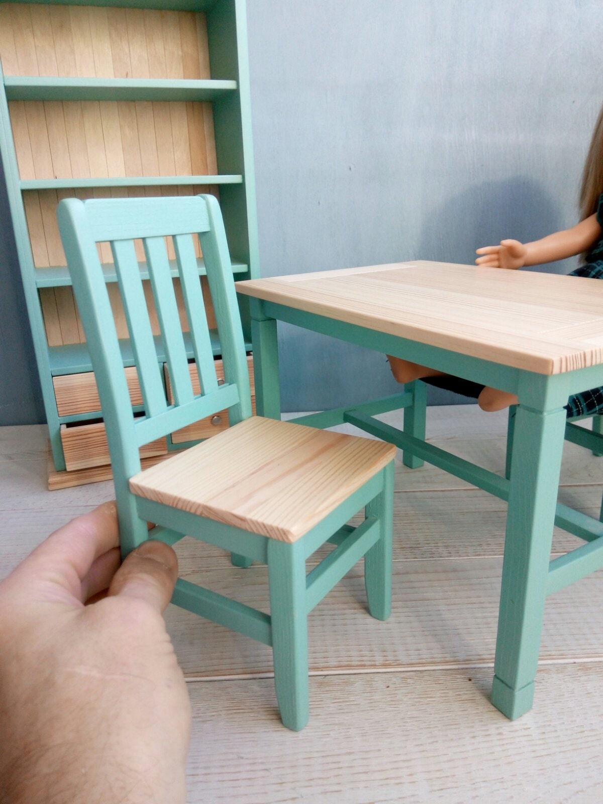 Scale 1 5 Dining Room Doll House Doll 12 Inch Doll Etsy