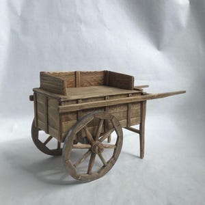 中世のカートカウンター スケール1:6