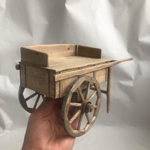 cart counter medieval in scale 1:6