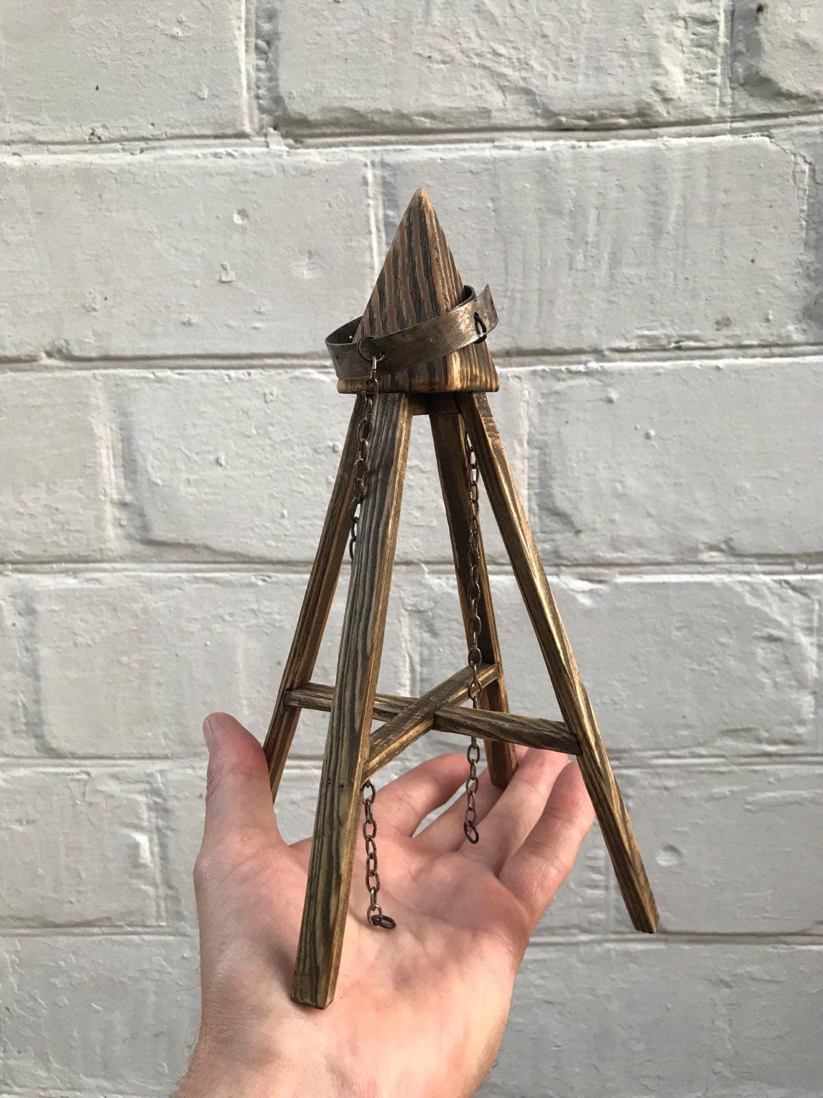 Handmade Miniature Judas Chair, Torture Instrument Replica, 1:6 Scale - Etsy