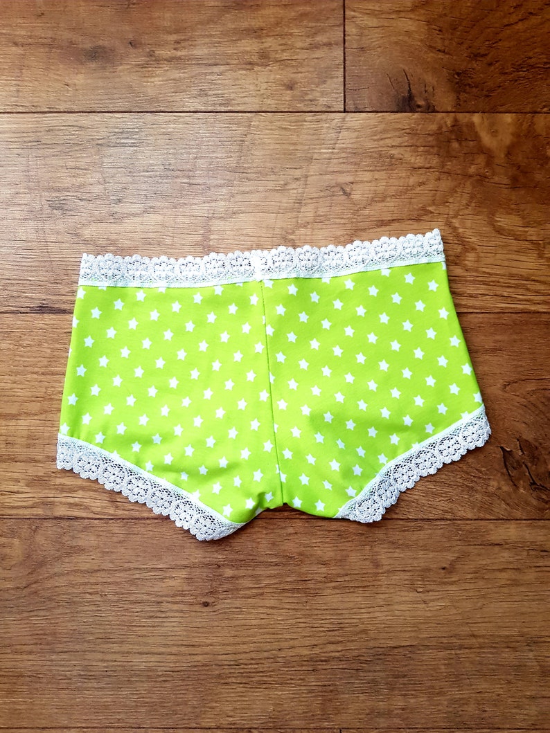 Very comfy Knickers Boyshorts Panties Stretch Cotton Star Etsy