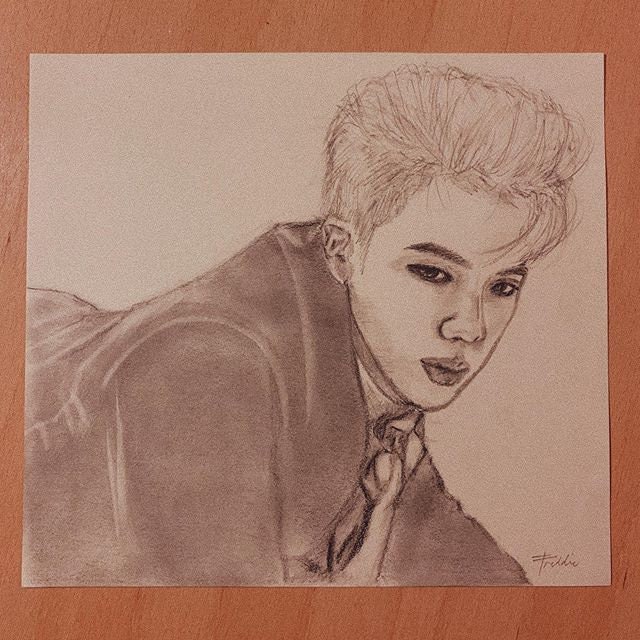 Custom Hand Drawn Portrait - Etsy