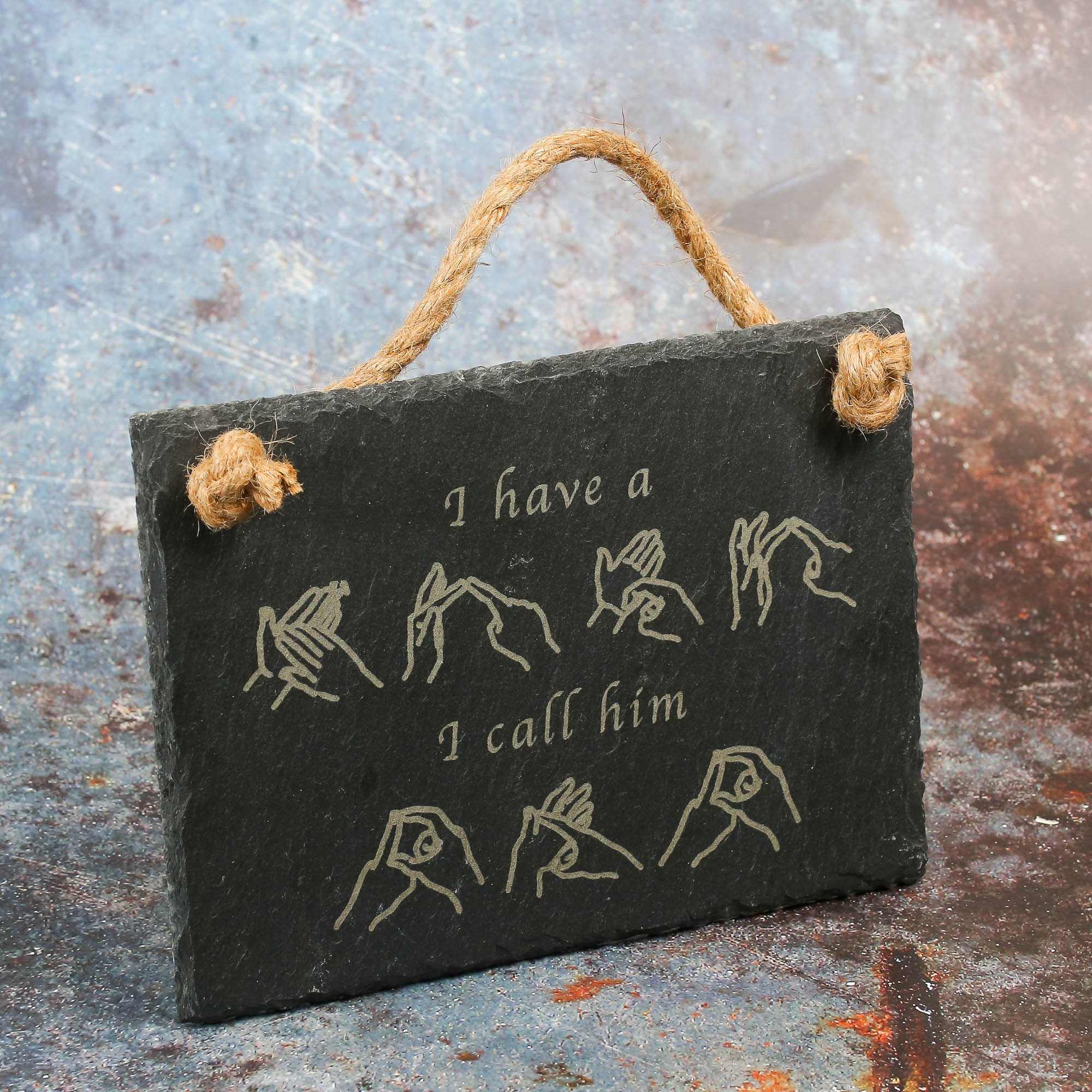 BSL Hero Dad Sign - Personalised
