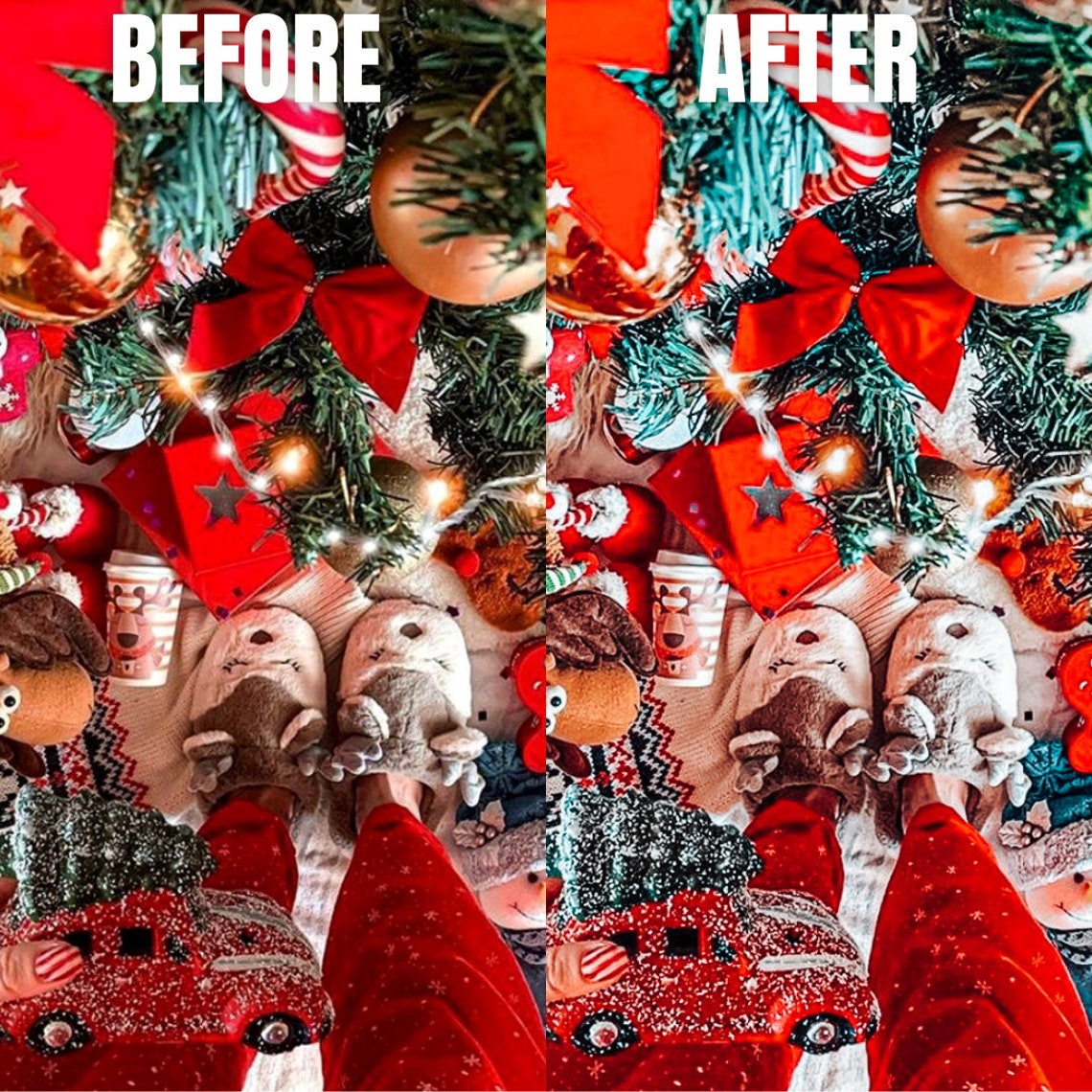 Lightroom Presets Christmas Vsco Filters IPhone Presets Etsy