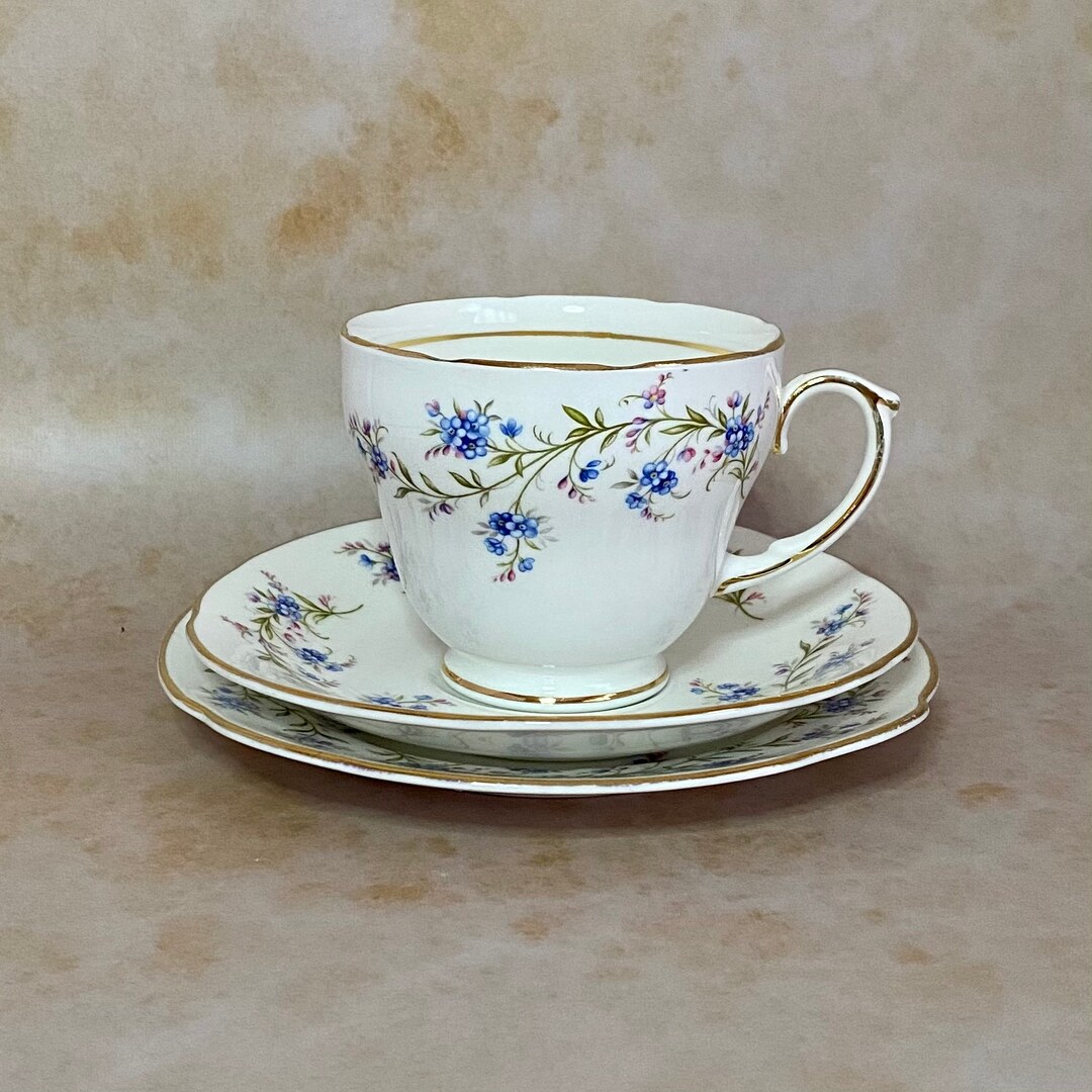Vintage Duchess Tranquility Trio With Teacup, Saucer and Tea Plate