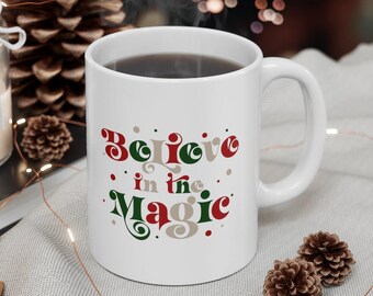 Vintage Santa Christmas Coffee Mug: Holiday Decor Gift