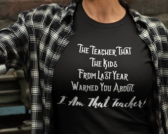 Funny Teacher T-Shirt: Sarcastic Gift for Educators