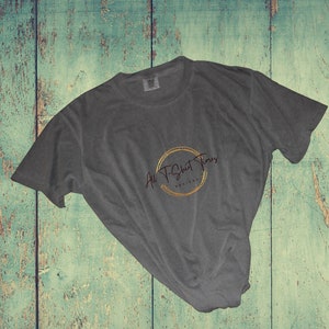 Comfort Colors 1717 T-Shirt Mockup - Pepper (Digital Download)