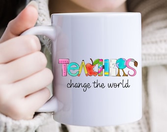 Best Teacher Ever Mug, Teacher Gift Idea, Teacher Coffee Cup, Gifts For Teachers, Appreciation Gift Teacher