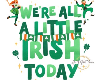 Lustige irische Spielereien - St. Patrick's Day PNG (Digital Download)