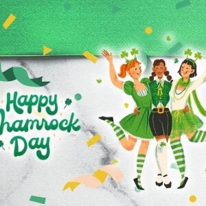 St. Patrick&#39;s Day Etsy Banner, St. Patrick&#39;s Day PNG St Patricks Day JPEG Irish PNG Digital Download St Pattys Day Design Cute Irish Digital
