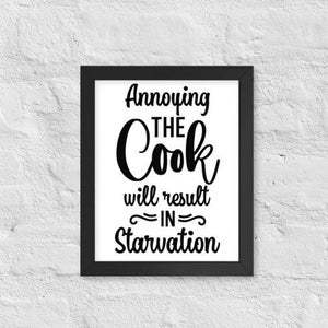 Framed poster, kitchen sign, kitchen decor, kitchen signs, farmhouse decor, kitchen sign, Funny Kitchen Decor, Funny Kitchen Wall hanging,