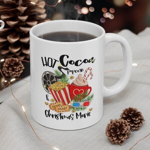 Christmas Mug, Holiday Mug, Christmas Coffee Mug, Winter Mug, Christmas Decor, Xmas mugs, Christmas eve mugs, Christmas Movie Mug