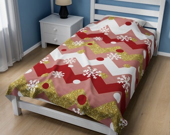Christmas Name Blanket, Personalized Custom Blanket, Baby Girl Blanket, Girl Blanket Gift, Baby Blanket, Kids Blanket, Personalized Gift