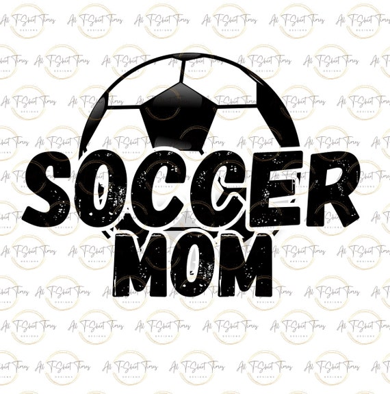 Soccer Mom Graphic: Sport Clipart Image (PNG)
