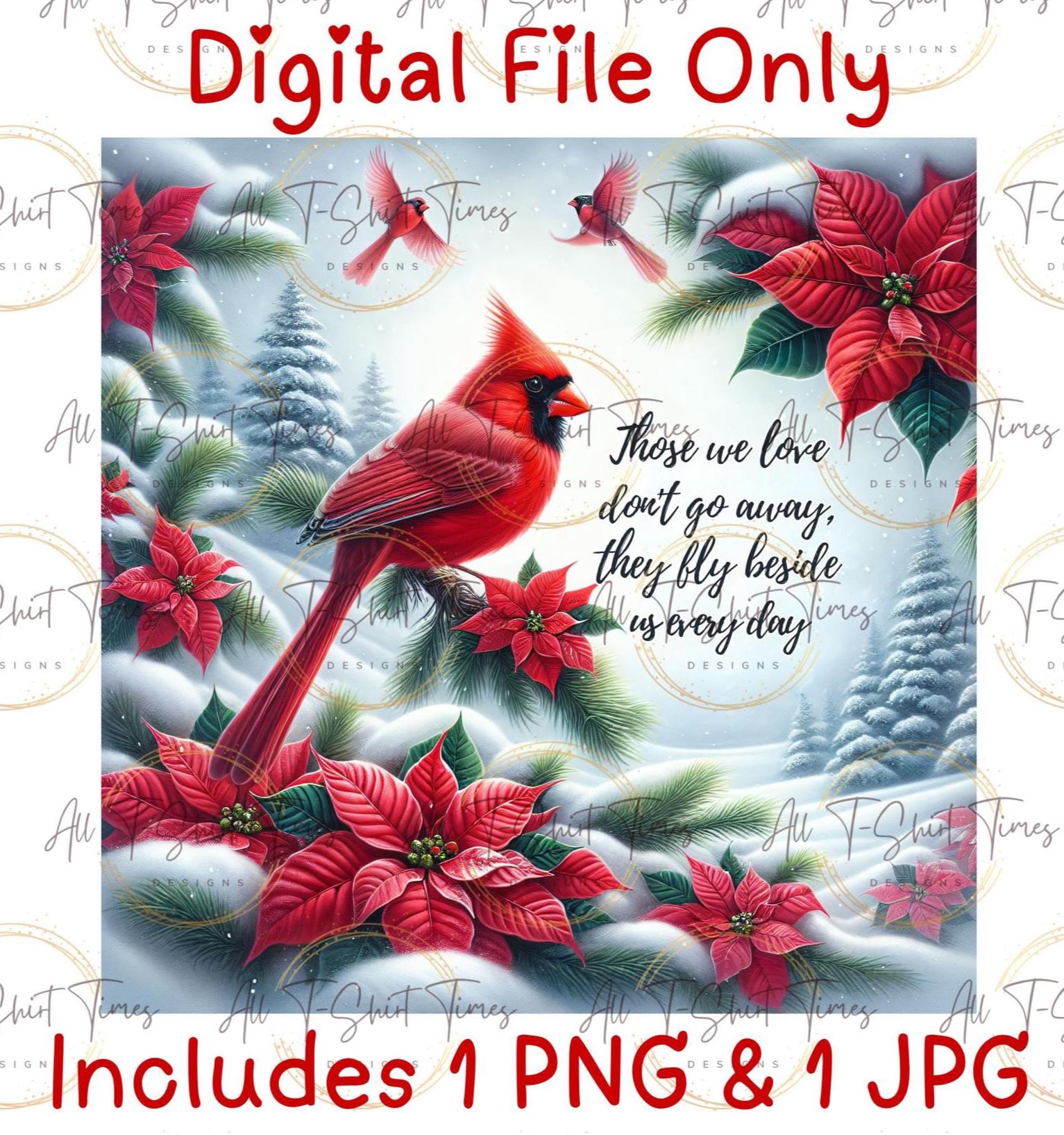 Christmas Memorial, Cardinal Memorial PNG, Grandparents Memorial PNG ...