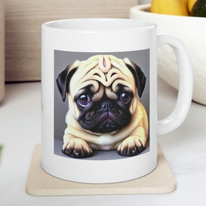 Pug Mug Funny Coffee Mugs Pet Mugs Custom Cups Pug Mom Mug Sarcastic Mug Humorous Mug Funny Quote Mug Pug Gift Dog Gift Pug Puppy Pet Pug