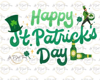 St. Patrick's Day PNG: Irish Shenanigans Design (Digital Download)