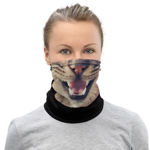 Neck Gaiter Cat Mouth, Cat Mask, Neck Gaiter Cat Mask, Funny Cat Masks, Funny Cat, Cats