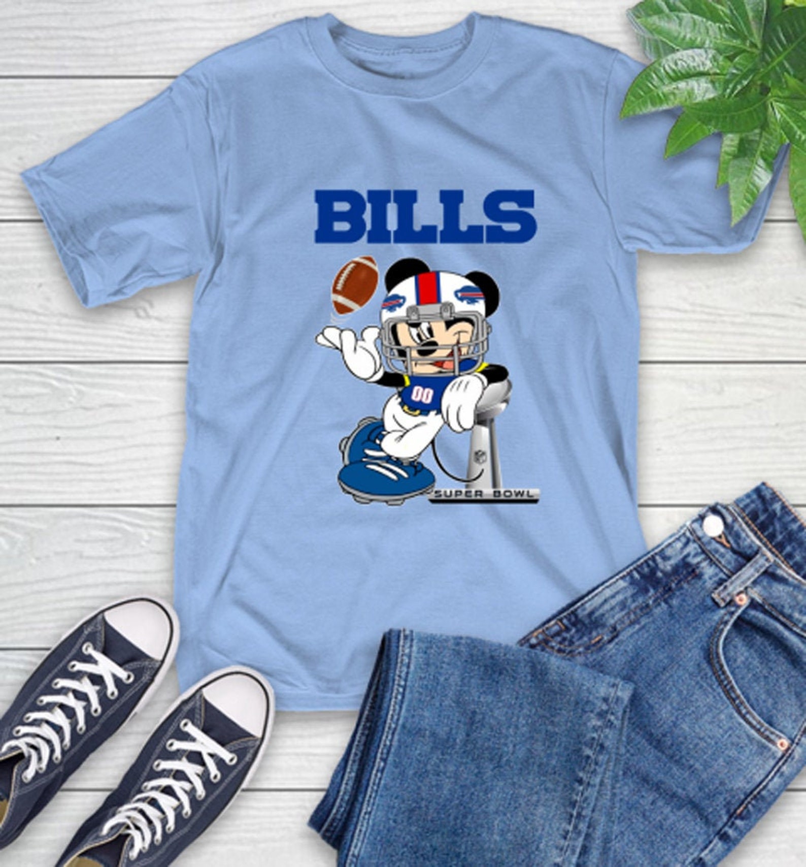 Buffalo Bills Shirt Mickey Mouse Buffalo Bills Shirt Buffalo | Etsy
