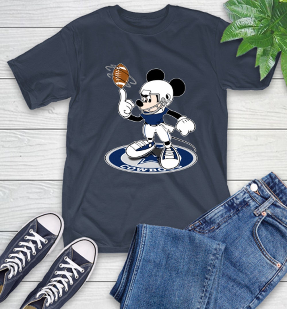 Dallas Cowboys Shirt Mickey Mouse Dallas Cowboys Shirt Etsy