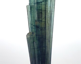 Bi-Color Tourmaline Crystal, Afghanistan Mineral Specimen, 9.3 Carats