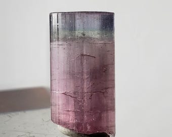 Bi-color Turmalin Kristall, Rohedelstein, Afghanistan, 6.3 Karat