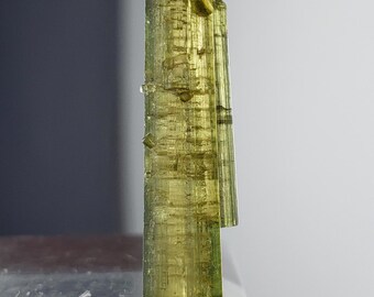 Ejemplar de cristal de turmalina bicolor, Skardu, Pakistán, 5,7 quilates