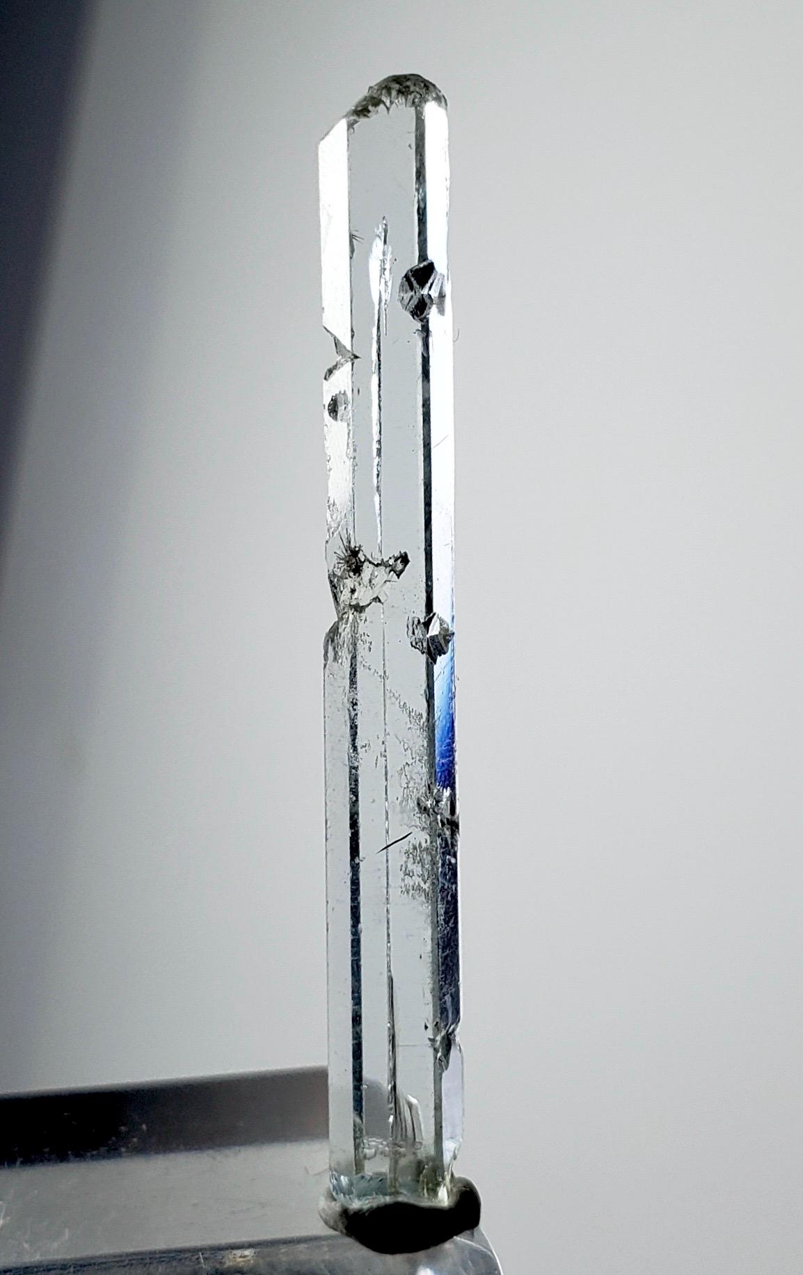 アクアマリンクリスタルナチュラルエッチング、スカルドゥ鉱山産