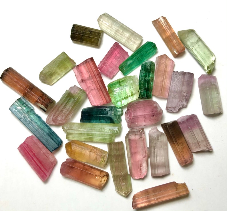 Tourmaline crystals