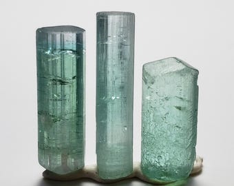 Paraiba Turmalin Kristalle, Herkunft Afghanistan, 9.7 Karat