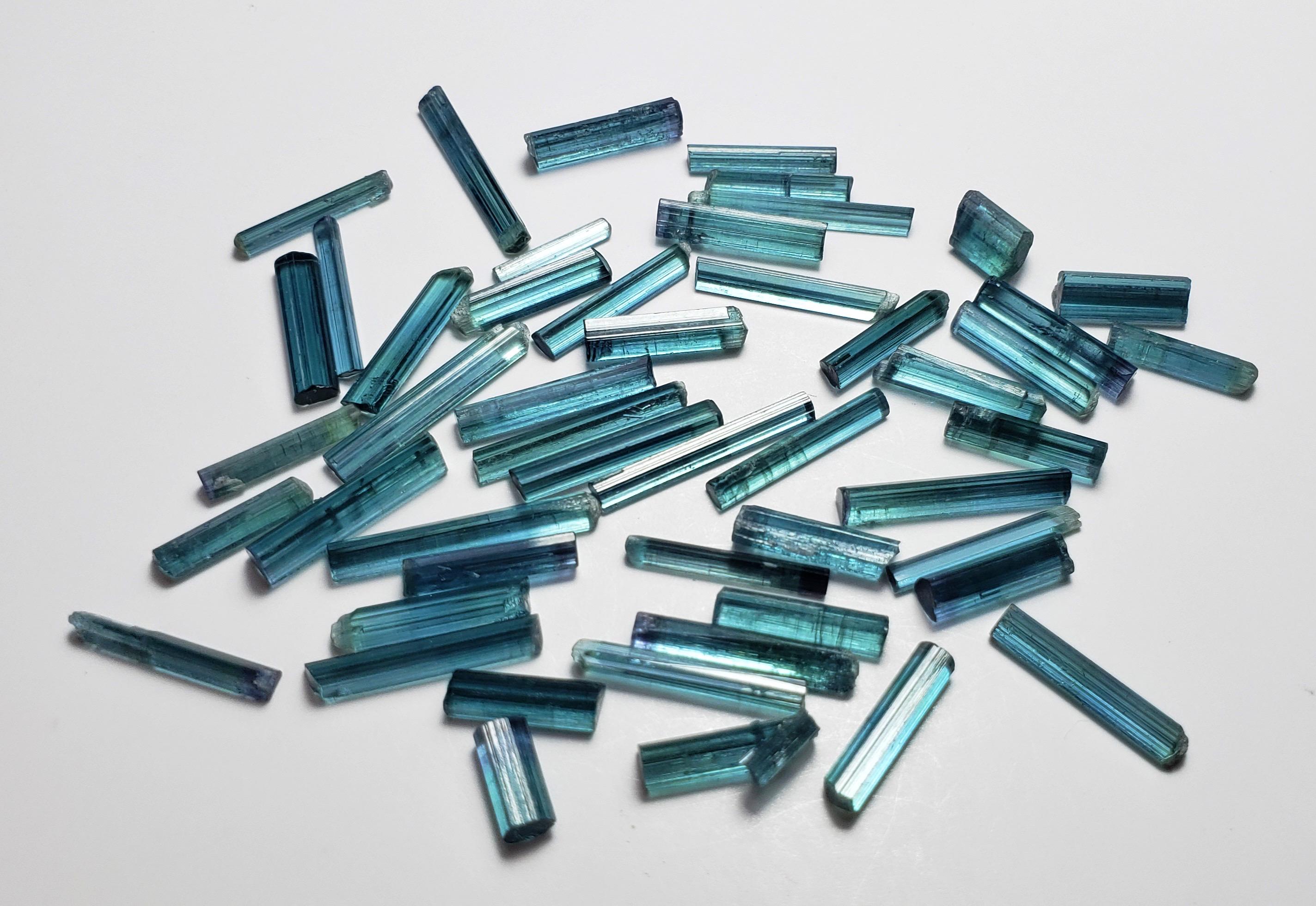 アフガニスタン産インディコライトカラートルマリン結晶ピーチ鉱山