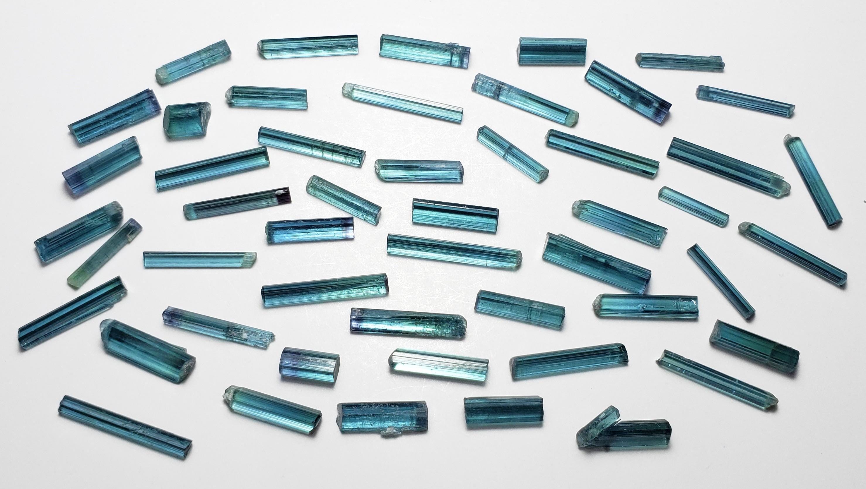 アフガニスタン産インディコライトカラートルマリン結晶ピーチ鉱山