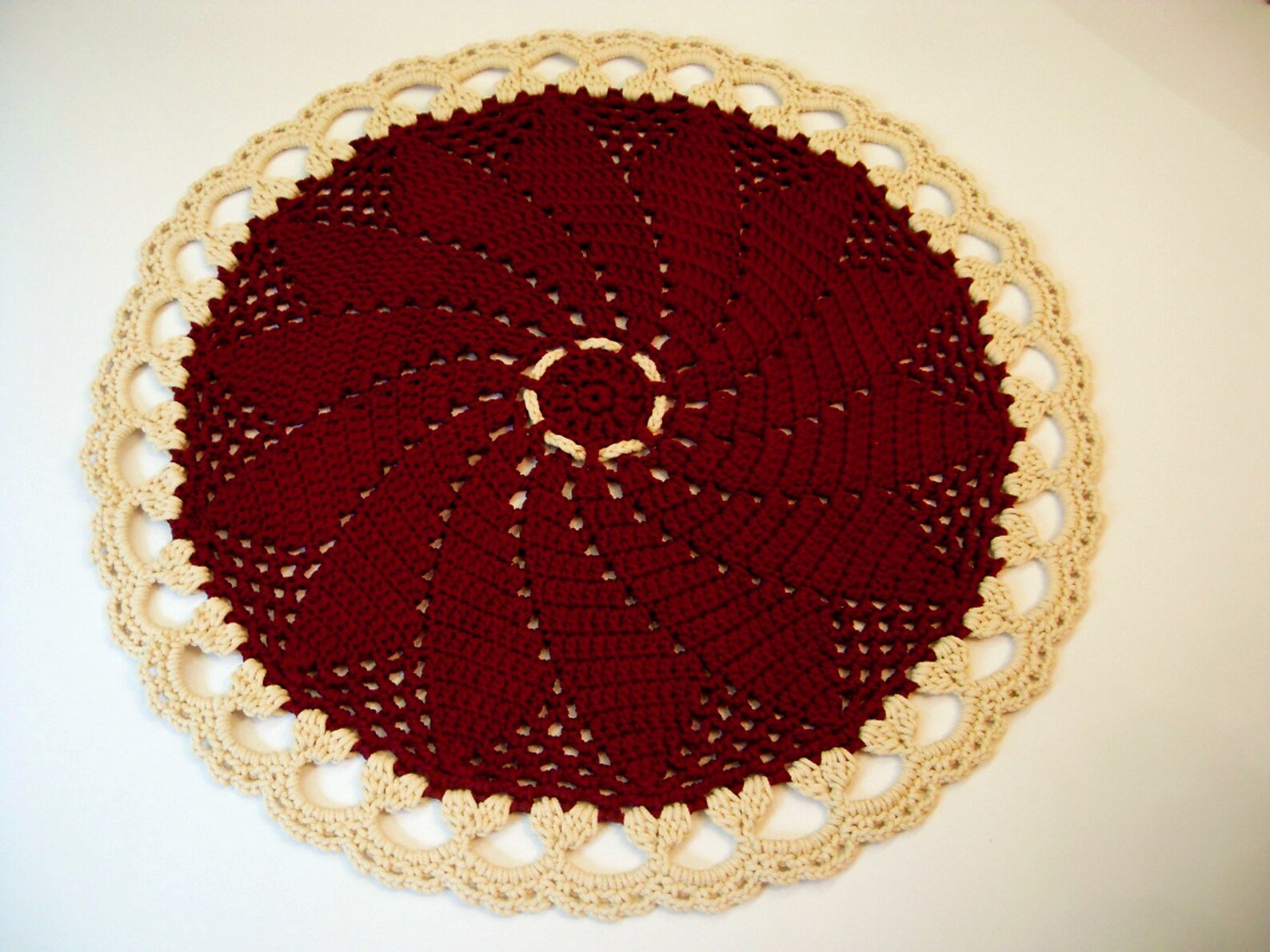 Round christmas carpet Christmas rugs Christmas gift New year Etsy